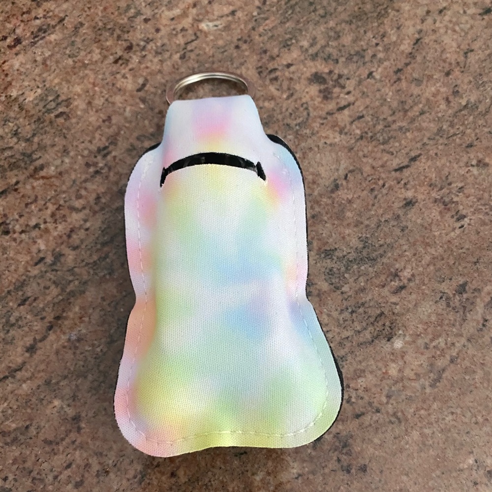 Tie Dye hand sanitizer holder